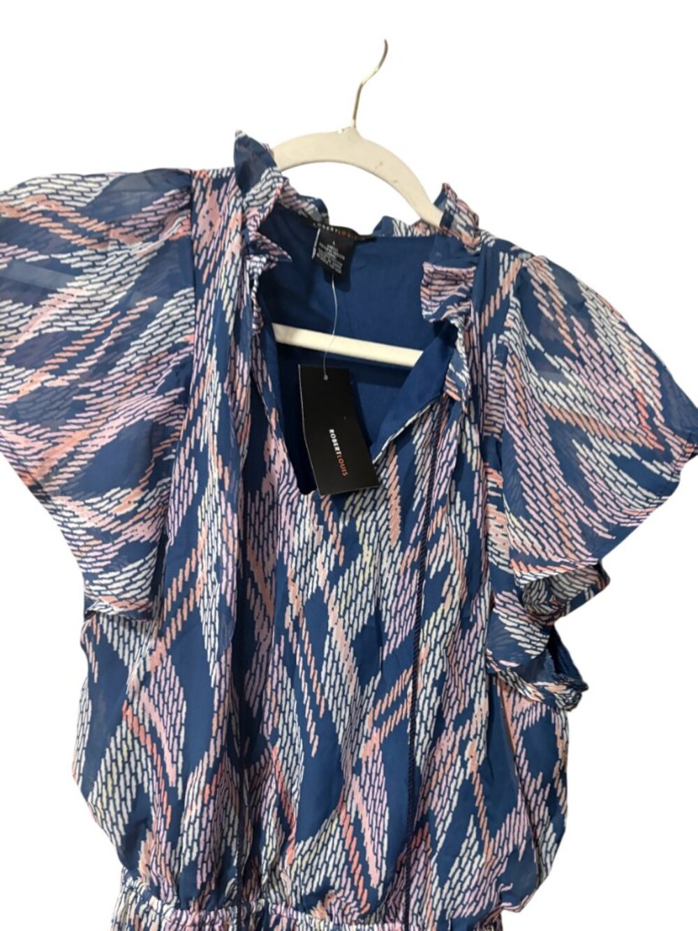 Robert Louis Ruffle Sleeve Maxi Dress - Picture 4 of 8